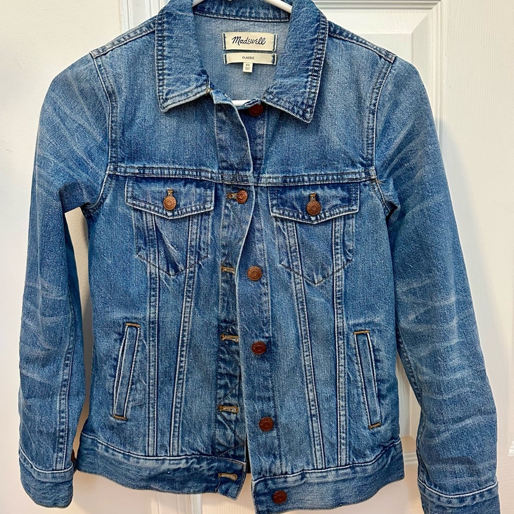 Madewell XS Classic Blue Denim Jean Jacket